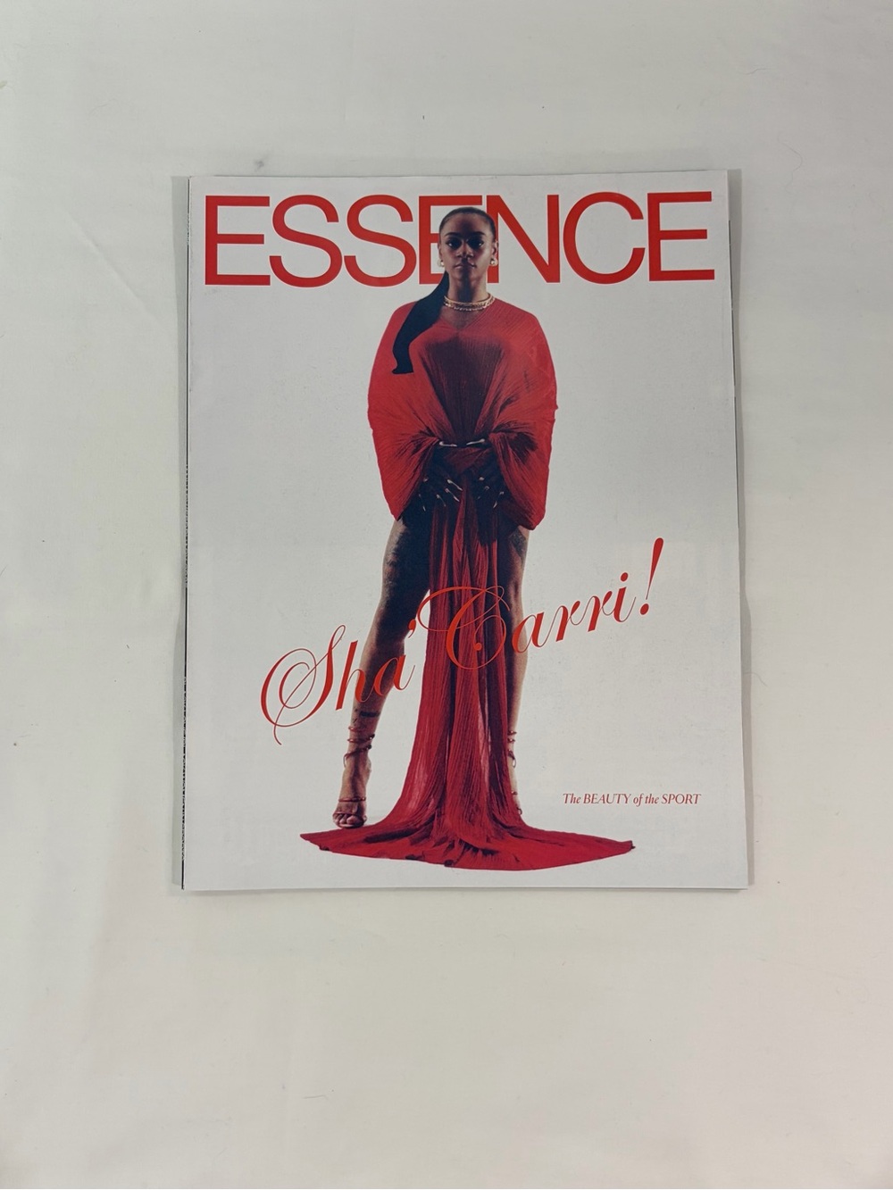 Essence Sha’Carri Richardson “The Beauty of the Sport” Issue Jan/Feb 2025